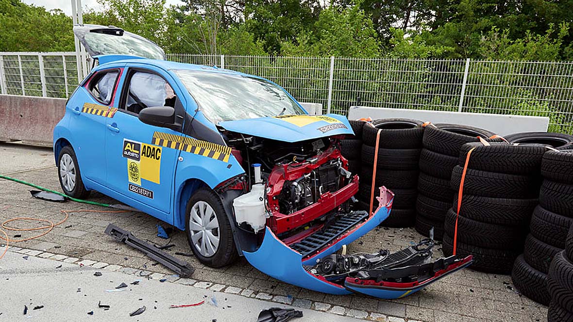 ADAC-Crashtest Kleinstwagen