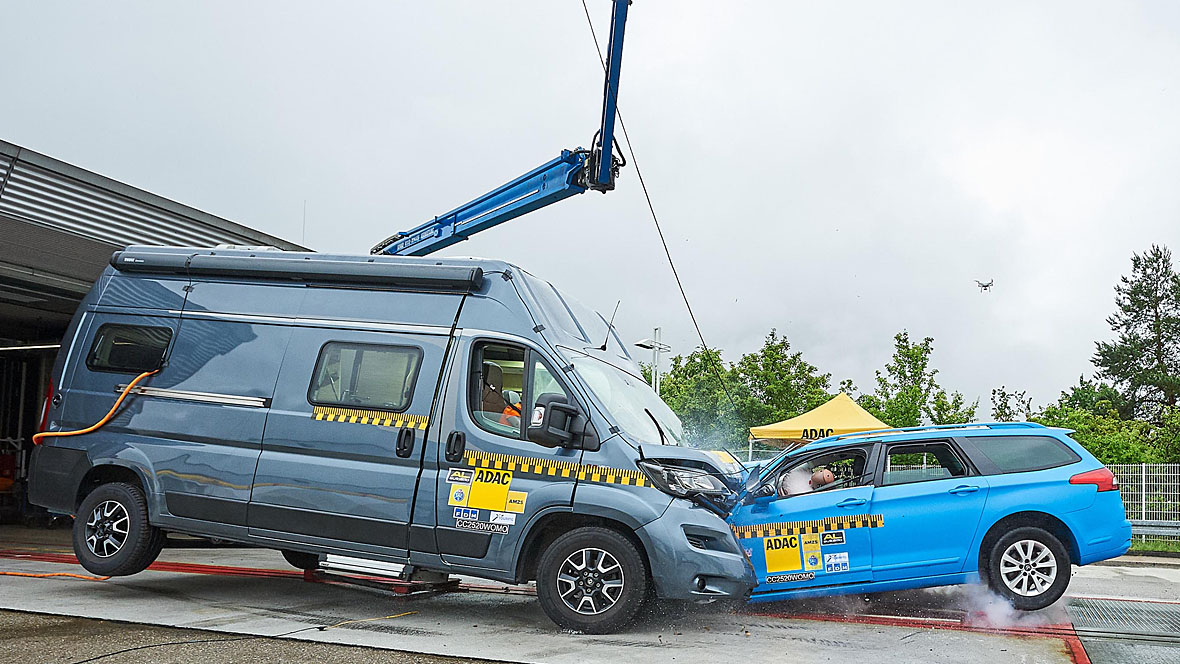 ADAC Crashtest Wohnmobile