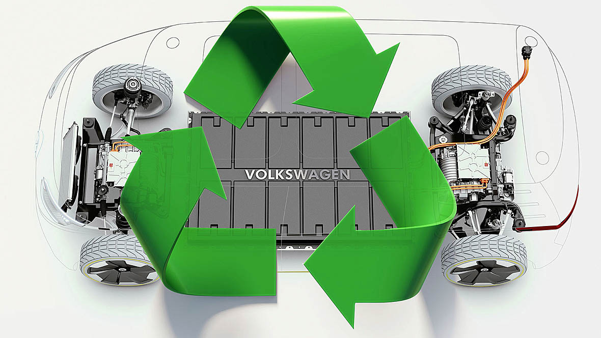 Batterie-Recycling VW