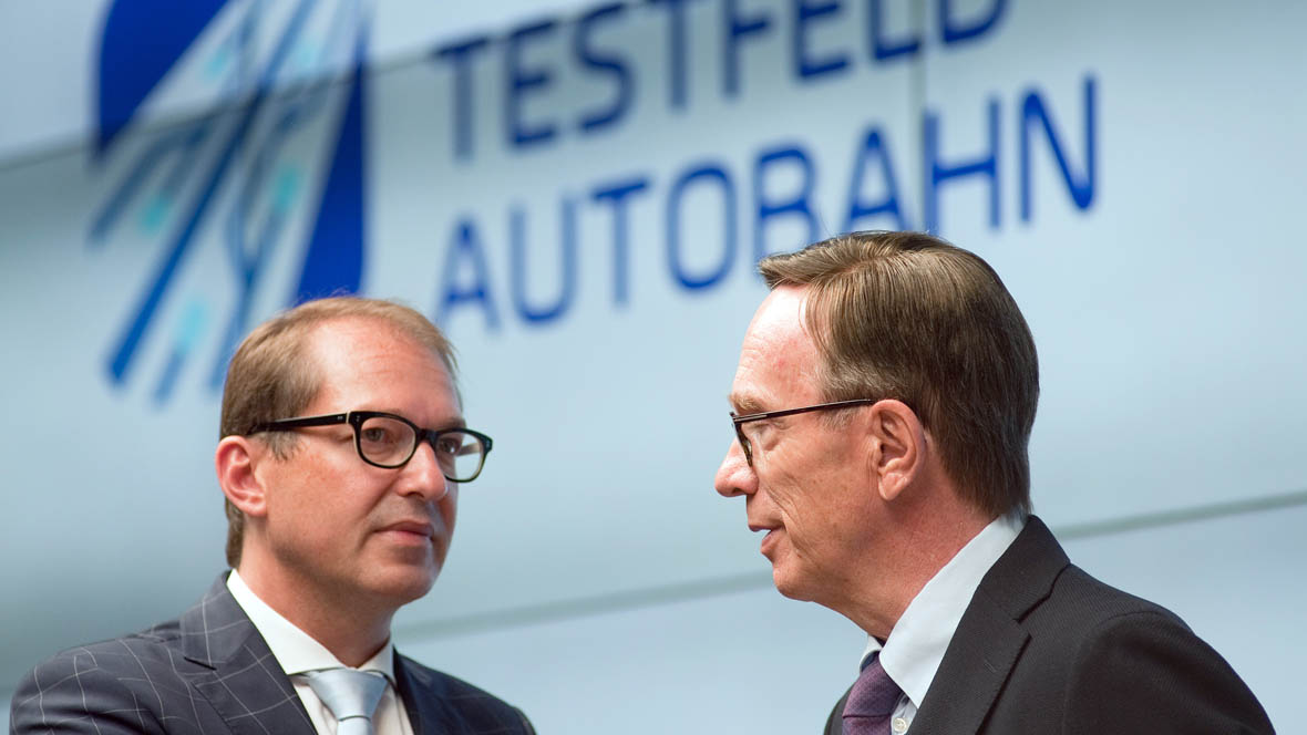 Alexander Dobrindt und Matthias Wissmann