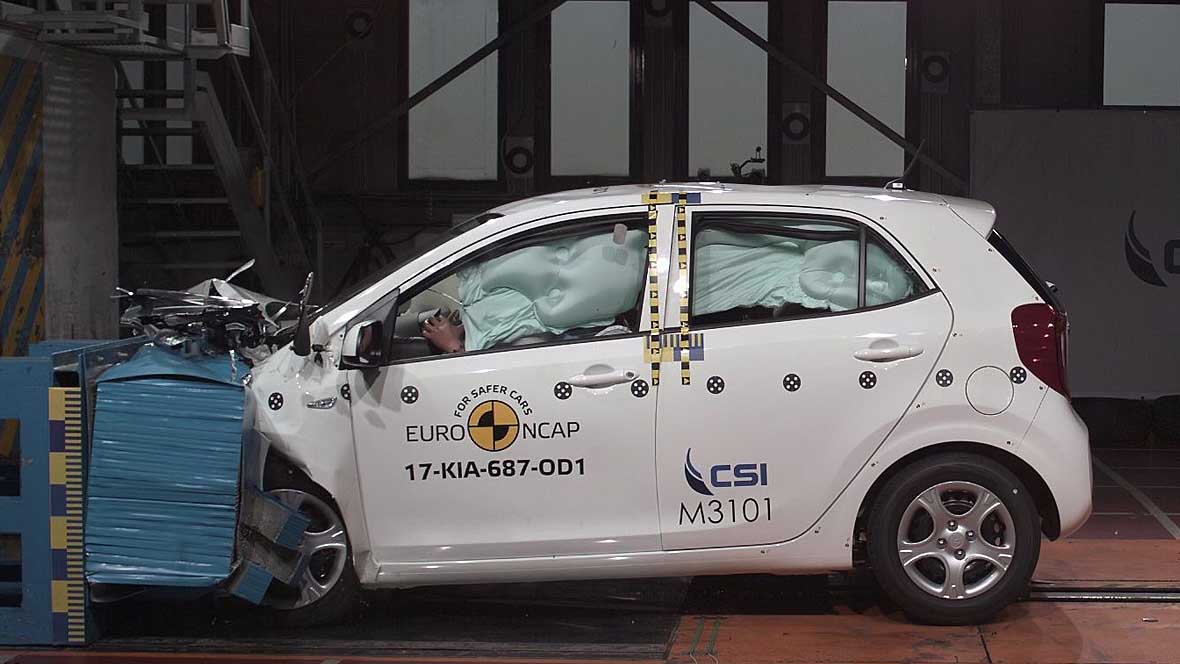 EuroNCAP-Crashtest Kia Picanto