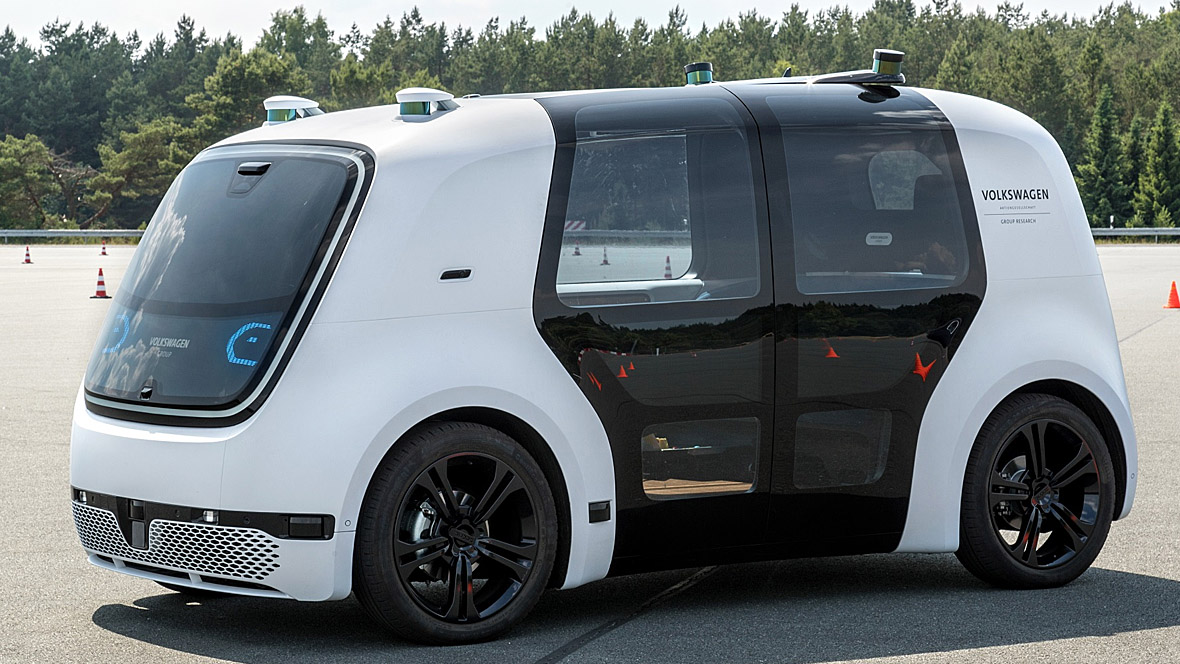 VW Prototyp Autonomes Fahren