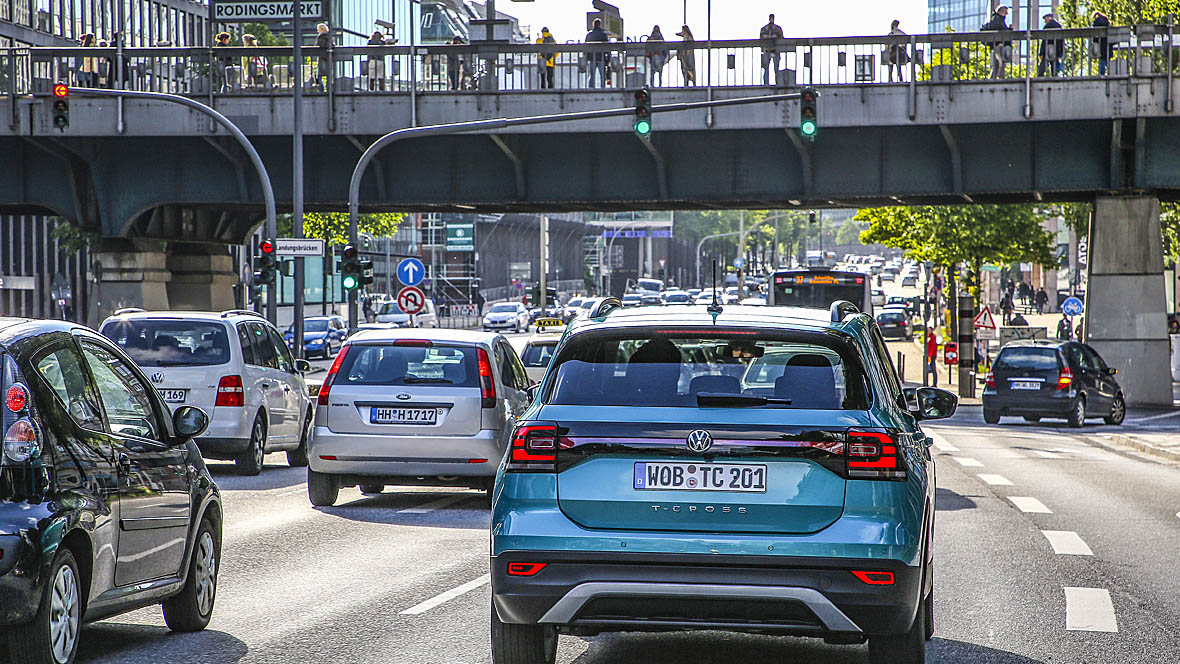 Straßenverkehr Innenstadt