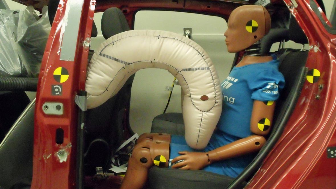 Airbags für die Rücksitze