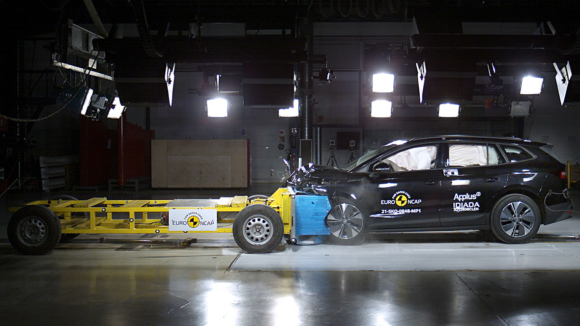 EuroNCAP Crashtest Skoda Enyaq