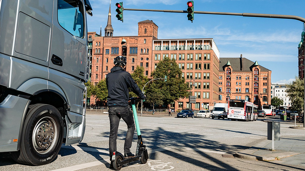 Lkw E-Scooter