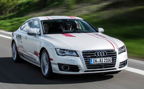 Selbstfahrender Audi A7 Sportback